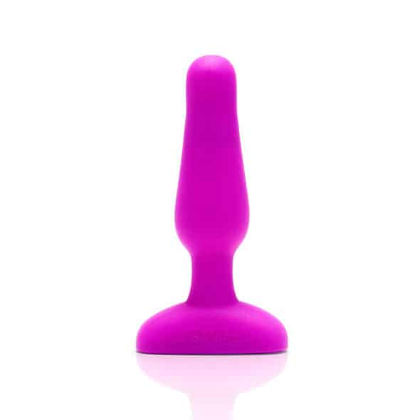 B-VIBE – NOVICE TÉLÉCOMMANDE PLUG ANAL FUCHSIA