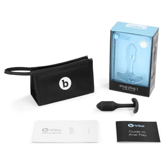 B-VIBE – SNUG PLUG 1 NOIR