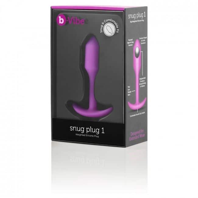 B-VIBE – SNUG PLUG 1 ROSE