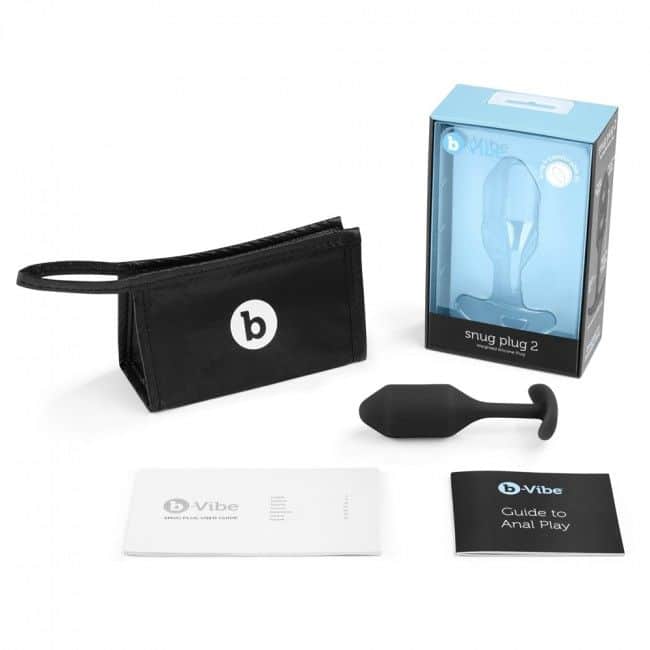 B-VIBE – SNUG PLUG ANAL 2 NOIR