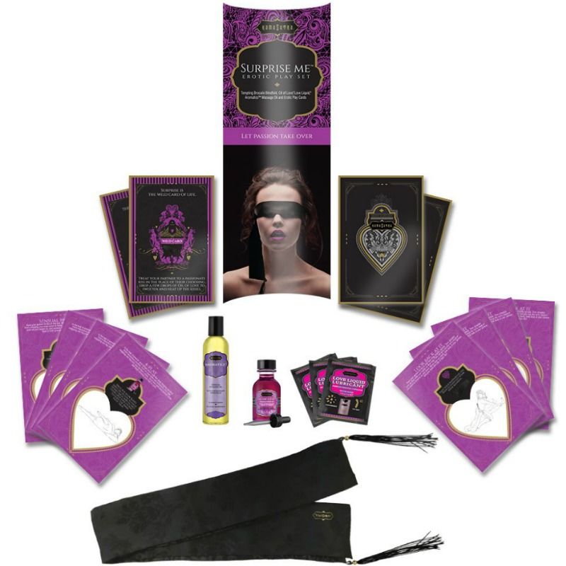 KAMASUTRA – KIT ÉROTIQUE SURPRISE ME