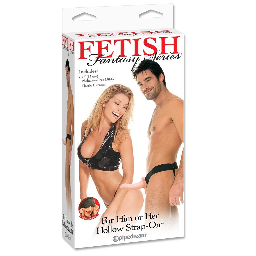 FETISH FANTASY SERIES – FLRSH DREAM HOLLOW STRAP ON