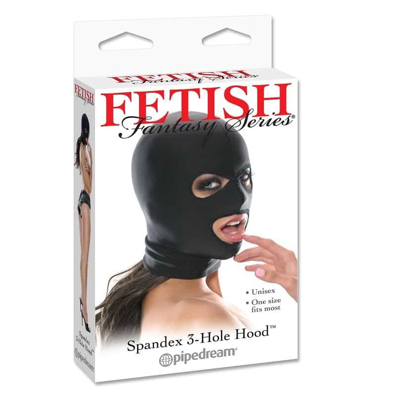 FETISH FANTASY SERIES – CAPUCHE 3 TROUS SPANDEX