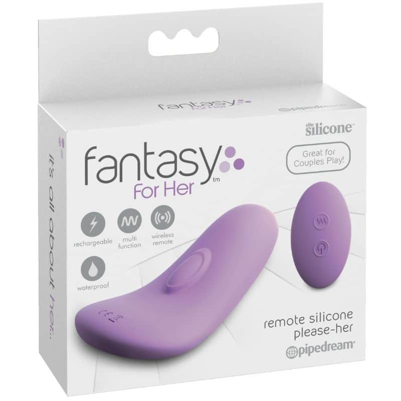 FANTASY FOR HER – DISTANCE SILICONE S’IL VOUS PLAÎT-ELLE