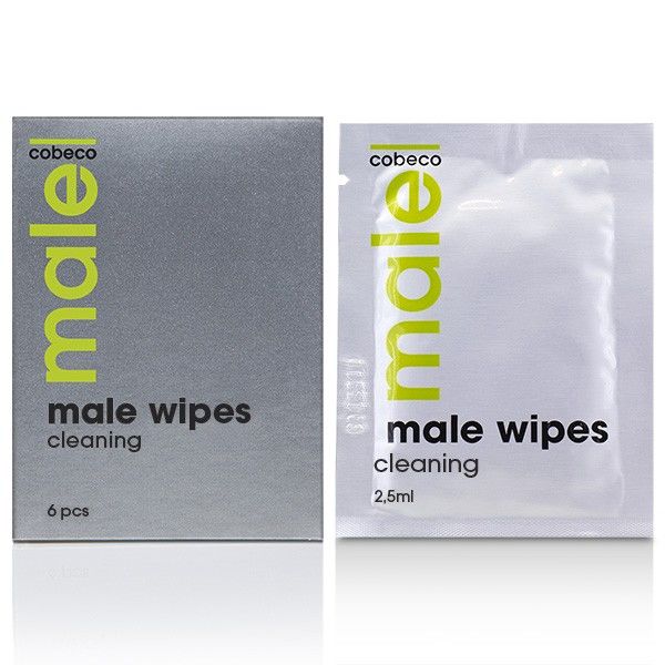 COBECO – LINGETTES NETTOYANTES MASCULINES 6 X 2.5ML