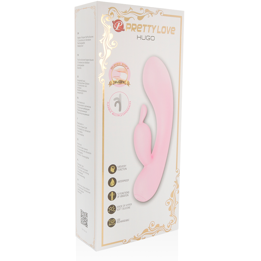 PRETTY LOVE – SMART VIBRATEUR AVEC OREILLES HUGO RABBIT