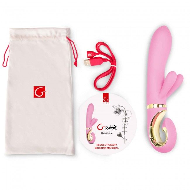 G-VIBE – VIBRATEUR G-RABBIT ROSE RAMPANT BUNNY