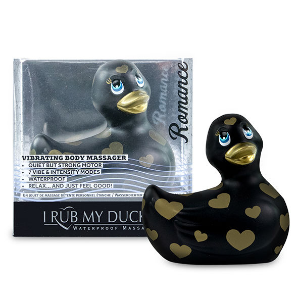 BIG TEASE TOYS – JE FRAPPE MON DUCKIE 2.0  ROMANCE (NOIR ET OR)