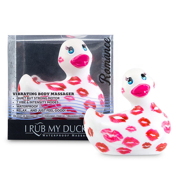 BIG TEASE TOYS – JE FRAPPE MON DUCKIE 2.0  ROMANCE (BLANC ET ROSE)