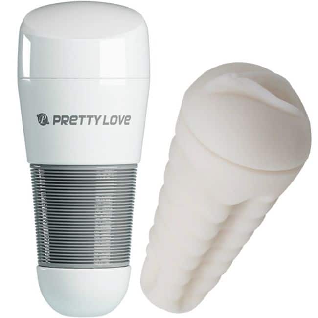 PRETTY LOVE – MASTURBATEUR VAGIN BLANC KITTY