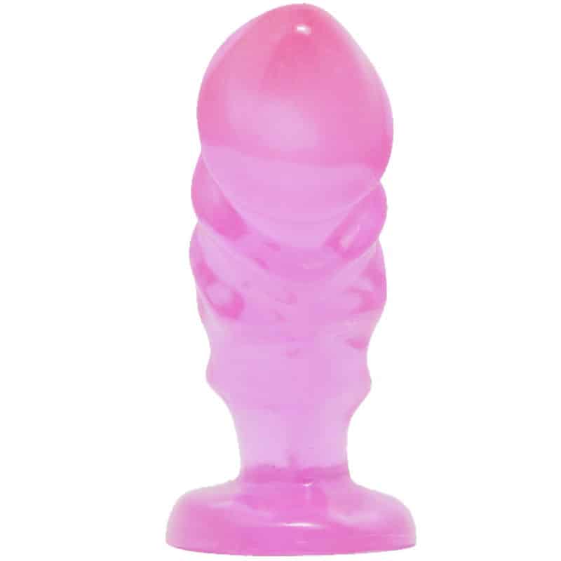 BAILE – PLUG ANAL UNISEXE AVEC VENTOUSE ROSE
