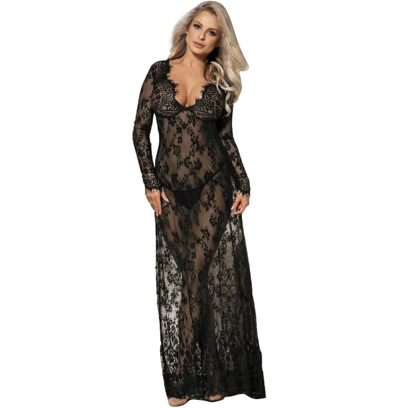 SUBBLIME – DRESSES ROBE LONGUE  MANCHES LONGUES S / M