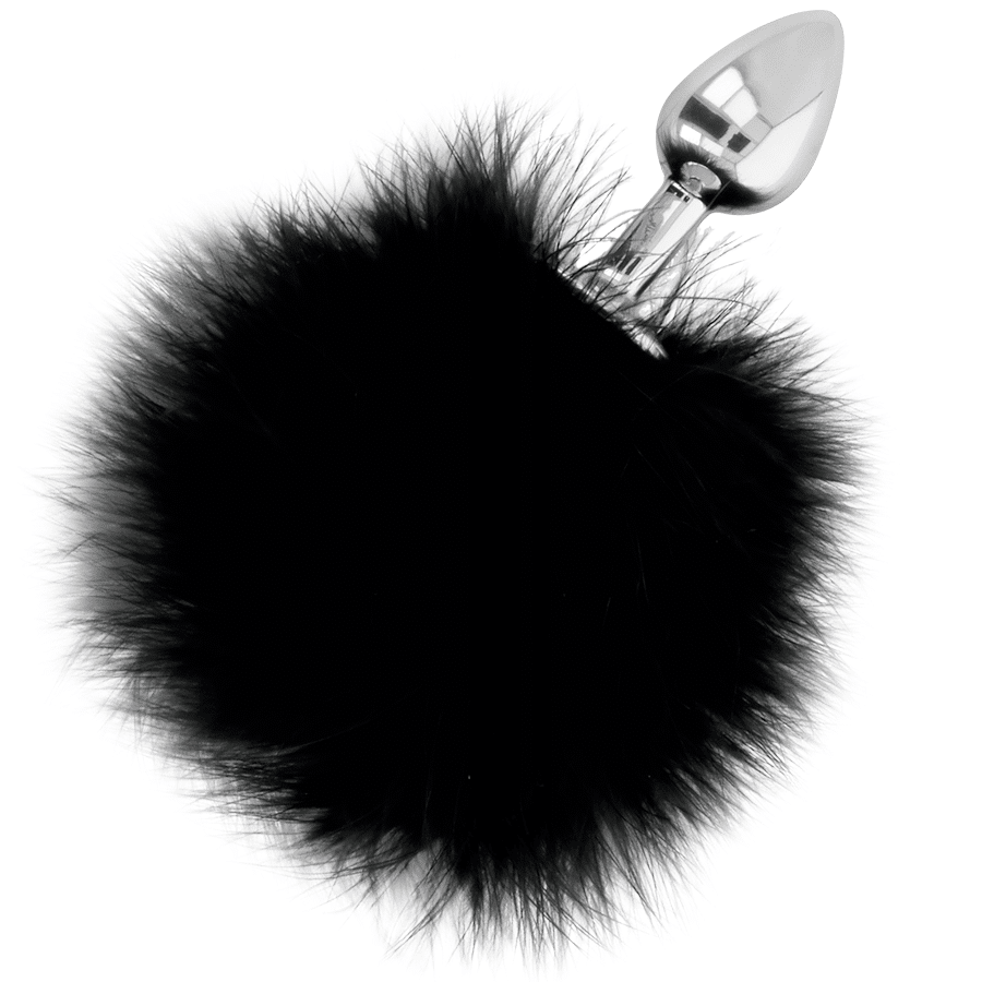 DARKNESS – BOUCHON EXTRA ANAL AVEC QUEUE NOIR 7 CM