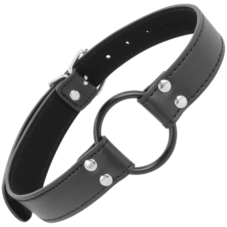 DARKNESS – GAG AVEC ANNEAU DIAMÈTRE 3,6 CM