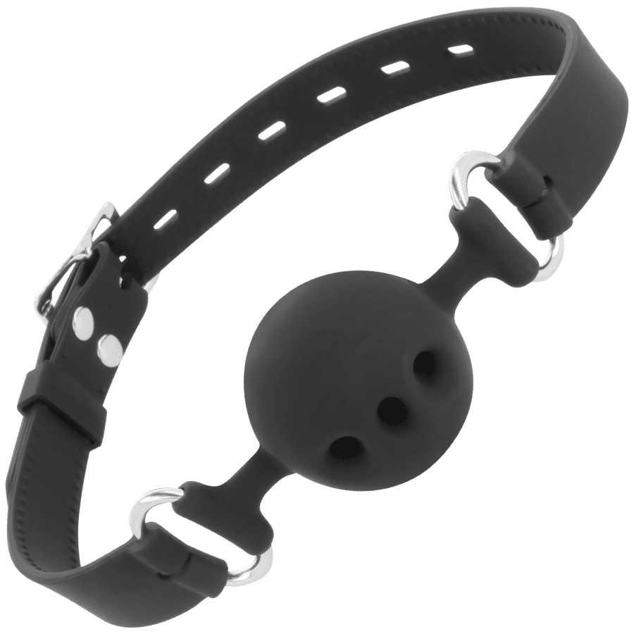 DARKNESS – BTON EN SILICONE RESPIRANT NOIR