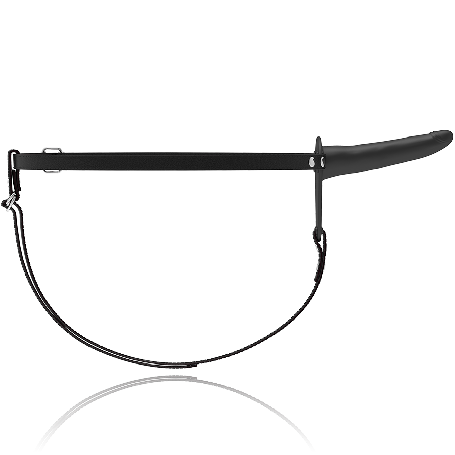 HARNAIS SOUMIS FETISH – SILICONE NOIR 15 CM
