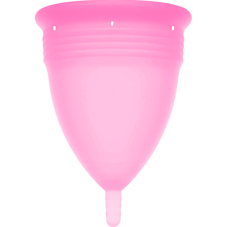 STERCUP – COUPE MENSTRUELLE EN SILICONE FDA TAILLE L ROSE