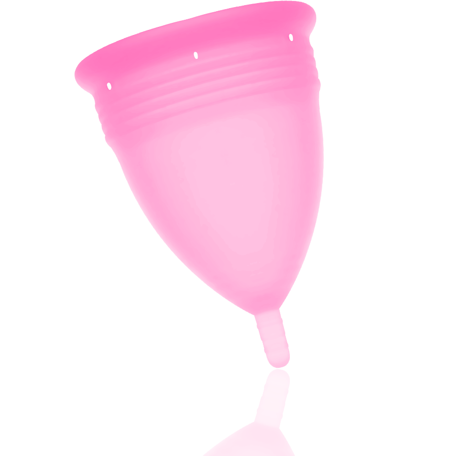 STERCUP – COUPE MENSTRUELLE EN SILICONE FDA TAILLE S ROSE