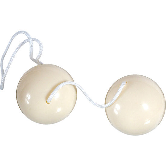 SEVEN CREATIONS – SEVENCRATIONS DUOBALLS COULEUR CRÈME