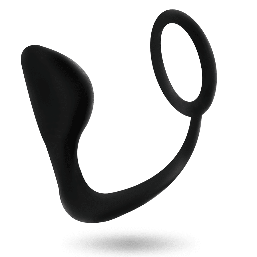 ADDICTED TOYS – PLUG ANAL AVEC ANNEAU PÉNIS NOIR