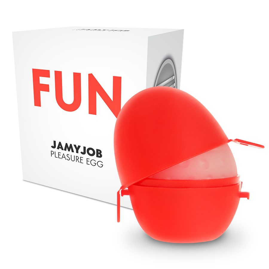 JAMYJOB – EGG MASTURBATEUR ROUGE EDITION DISCRETT