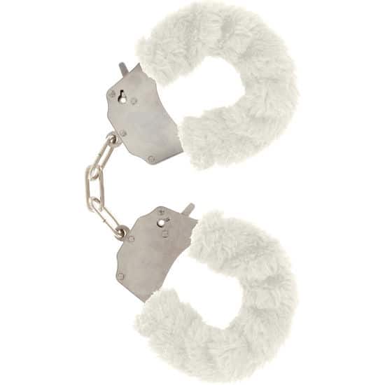 TOYJOY – MANCHETTES FURRY FUN BONDAGE BLANC