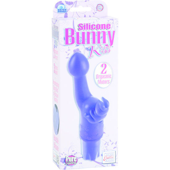 CALIFORNIA EXOTICS – KISS SILICONE LAPIN KISS VIOLET