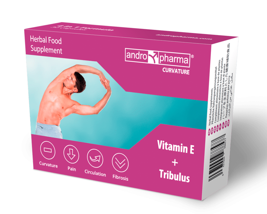 ANDROPHARMA – TRAITEMENT  COURBURE PEYRONIE