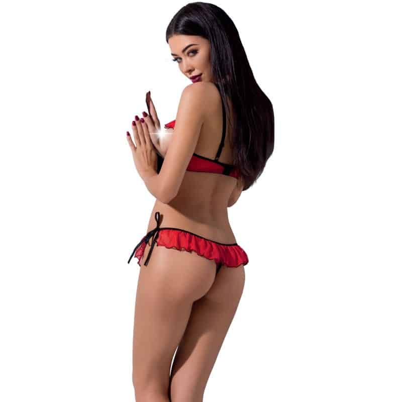 PASSION – ENSEMBLE FEMME CERISE S/M