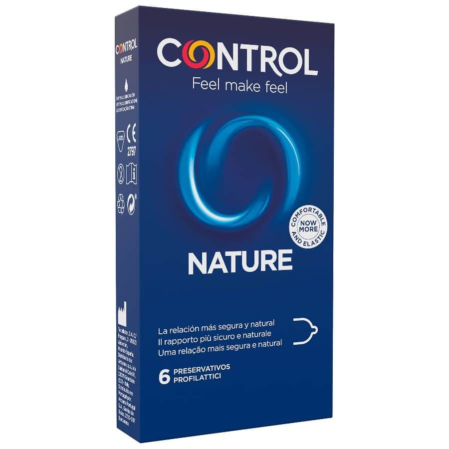CONTROL – PRÉSERVATIFS ADAPTA NATURE 6 UNITÉS