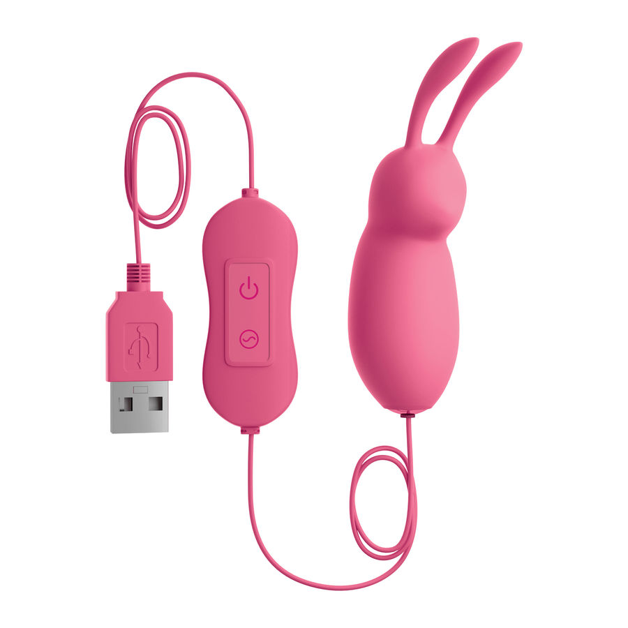 OMG – CUTE RABBIT PUISSANT VIBRATEUR ROSE USB