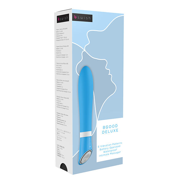 B SWISH – VIBRATEUR BGOOD DELUXE BLEU