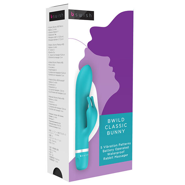 B SWISH – VIBRATEUR BWILD CLASSIC BUNNY RABBIT JADE