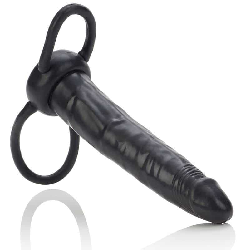 CALIFORNIA EXOTICS – ACCOMMODATEUR DOUBLE PÉNÉTRATEUR NOIR