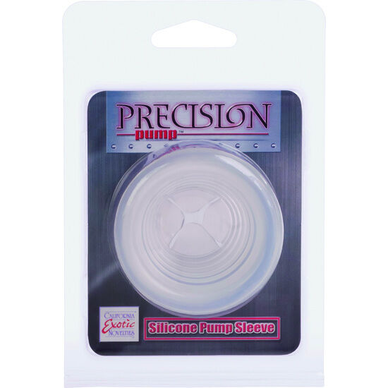 CALIFORNIA EXOTICS – MANCHON DE POMPE UNIVERSEL EN SILICONE CLAIR