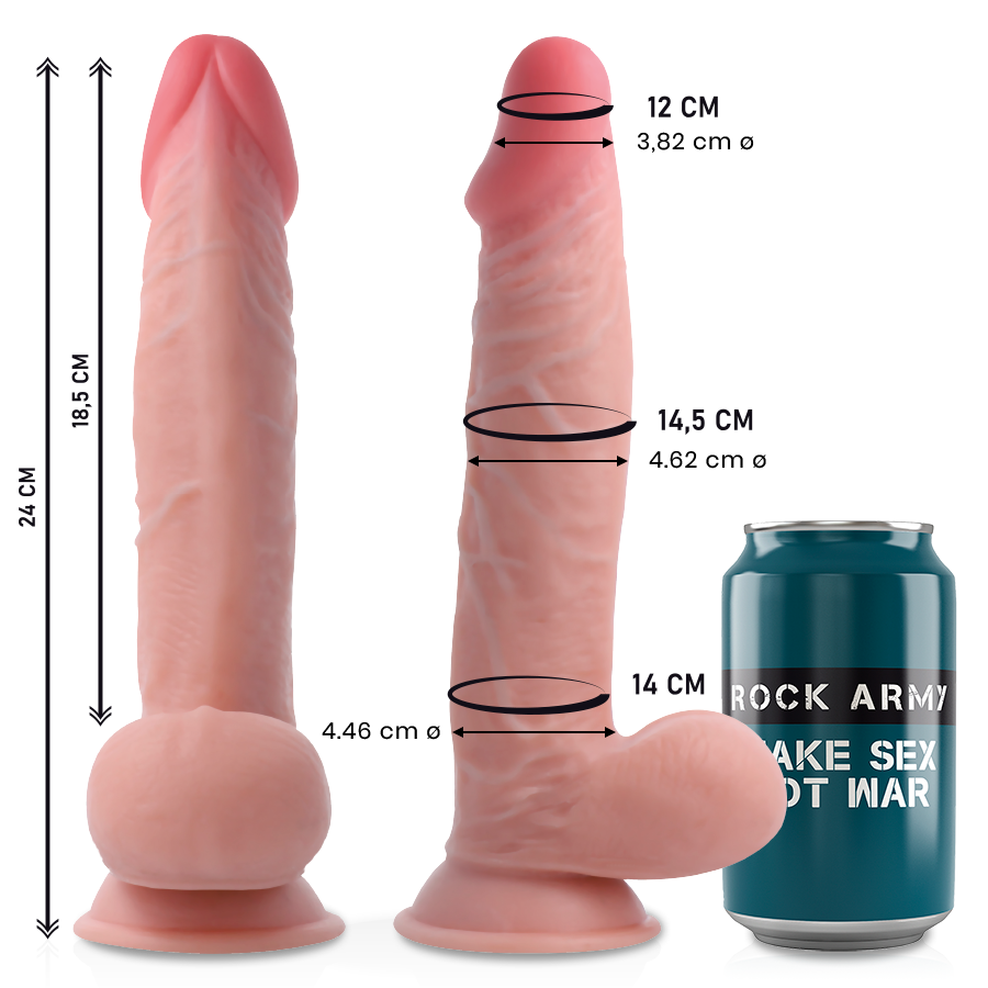 ROCKARMY – SHERMAN ROCKARMY DOUBLE DENSITÉ 24CM