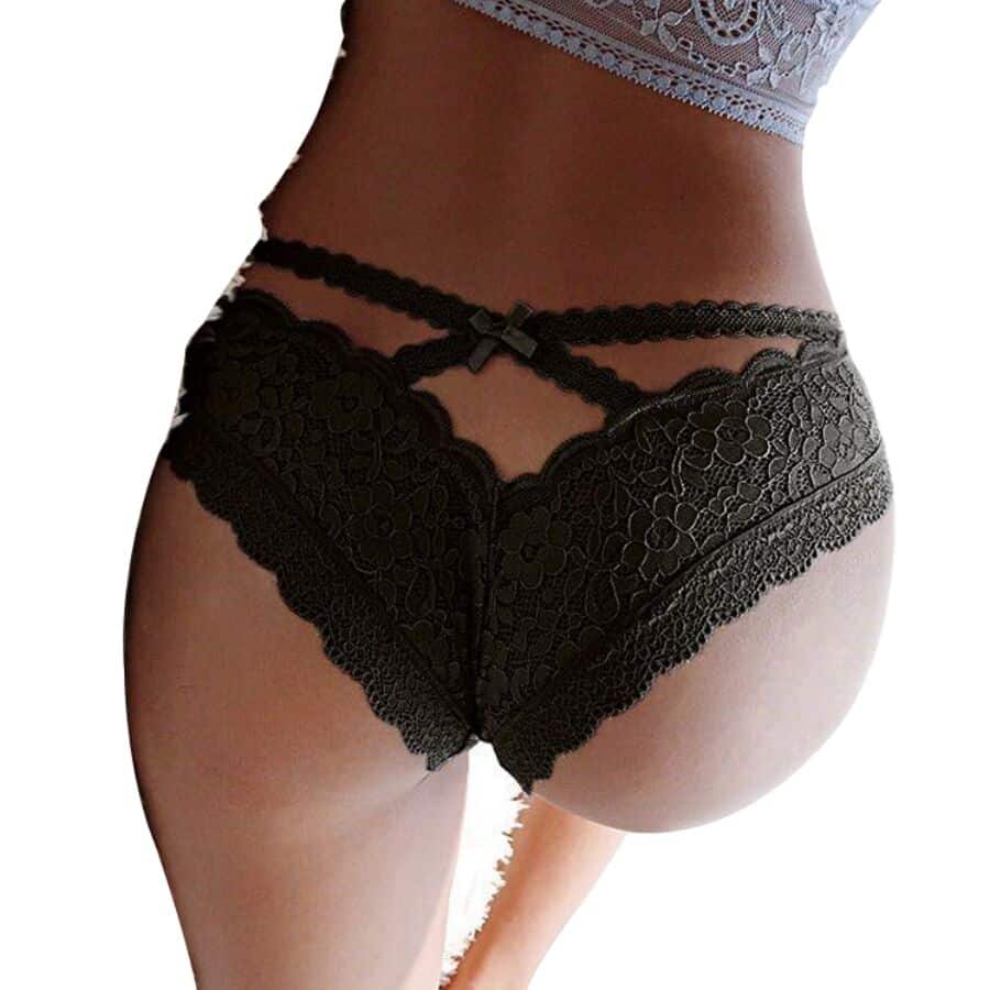 QUEEN LINGERIE – CULOTTE DENTELLE FLORALE S/M