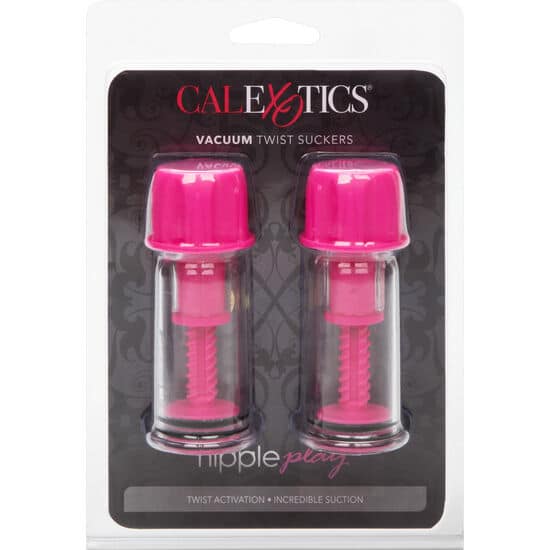 CALIFORNIA EXOTICS – VIDE TWIST VENTOUSES ROSE