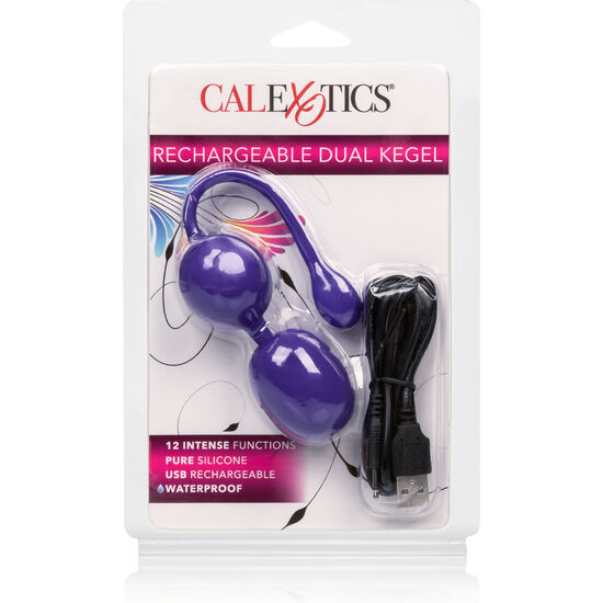 CALIFORNIA EXOTICS – RECHARGEABLE DUAL KEGEL VIOLET