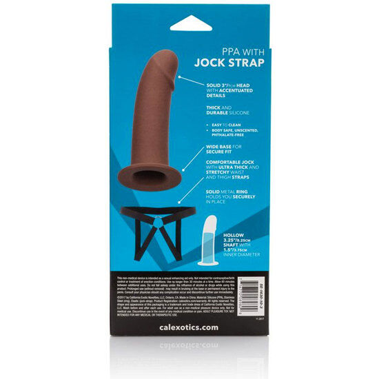 CALIFORNIA EXOTICS – PPA AVEC JOCK STRAP MARRON