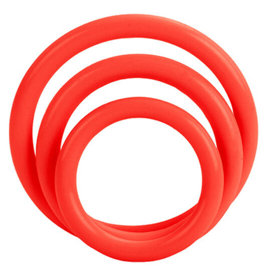 CALIFORNIA EXOTICS – JEU DE TROIS ANNEAUX ROUGE