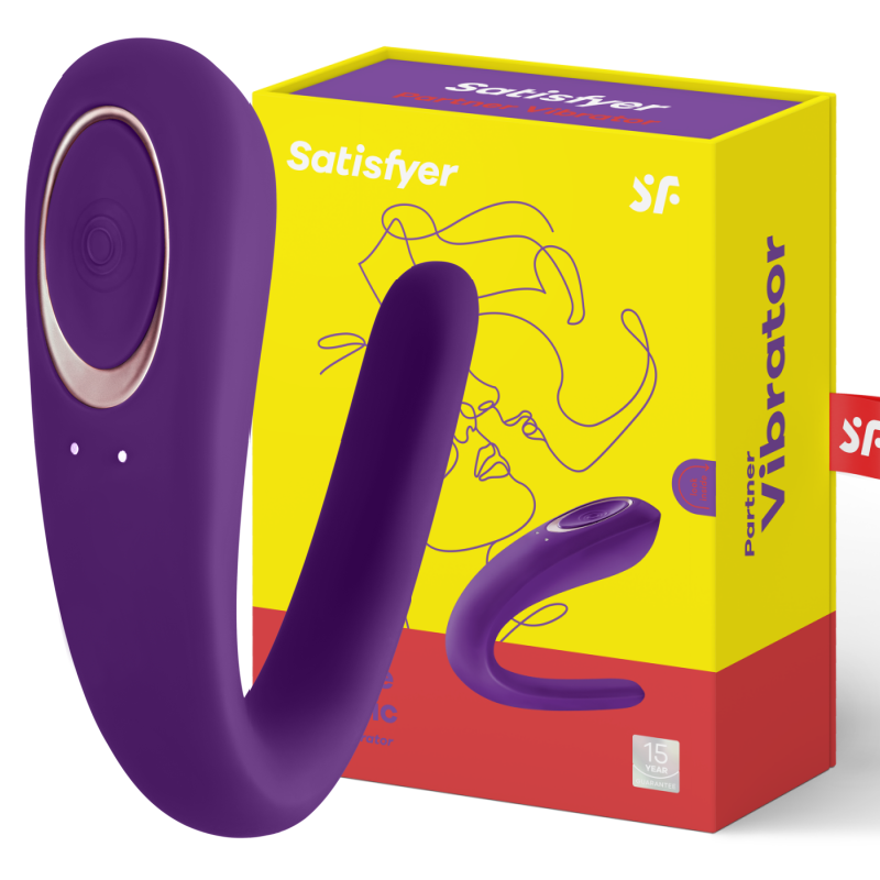 SATISFYER – PARTNER TOY VIBRATOR STIMULANT LES DEUX PARTENAIRES