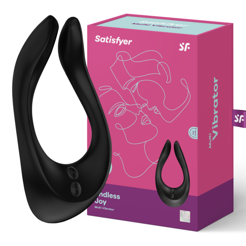 SATISFYER – PARTNER MULTIFUN 2 NOIR