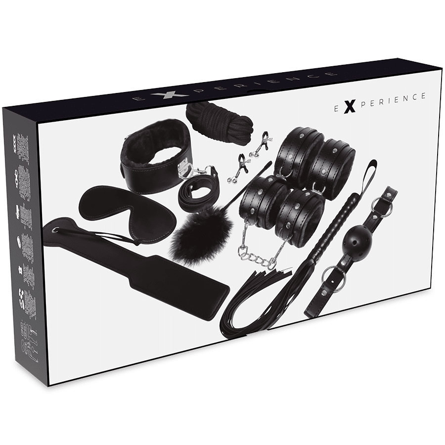 EXPERIENCE – KIT FÉTICHE BDSM SÉRIE NOIRE