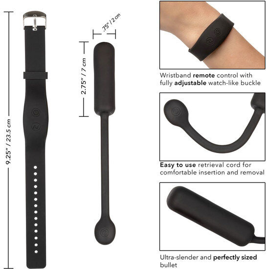 CALIFORNIA EXOTICS – BRACELET TELECOMMANDE PETITE BULLET