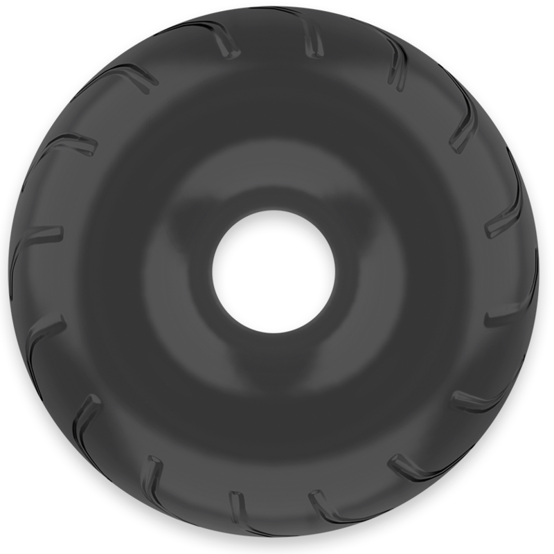 POWERING – ANNEAU PÉNIS SUPER FLEXIBLE ET RÉSISTANT 5CM PR08 NOIR