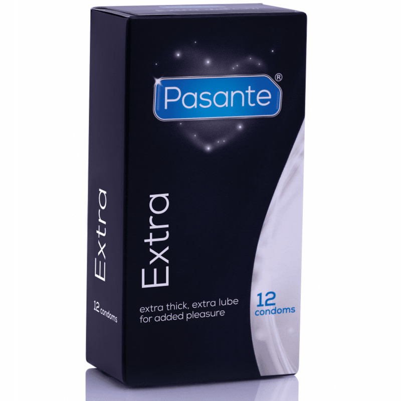 PASANTE – PRÉSERVATIF EXTRA EXTRA ÉPAIS PAR 12 UNITÉS