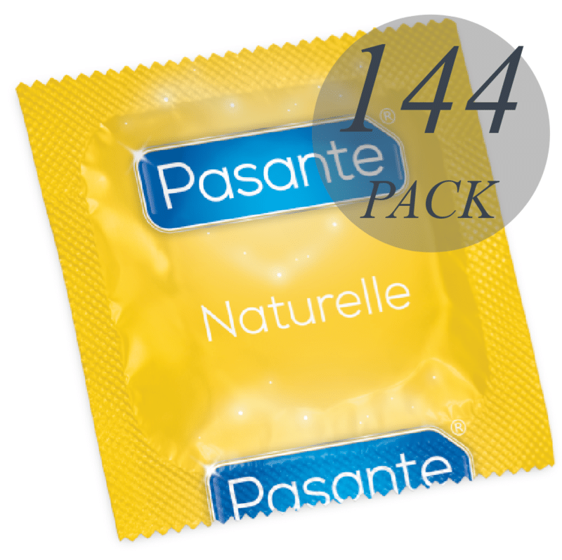 PASANTE – GAMME PRÉSERVATIFS NATURELLE 144 UNITÉS
