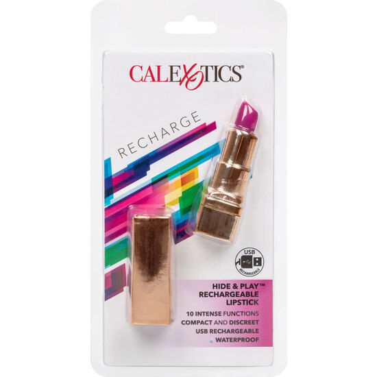 CALIFORNIA EXOTICS – HIDE  PLAY ROUGE LÈVRES RECHARGE VIOLET