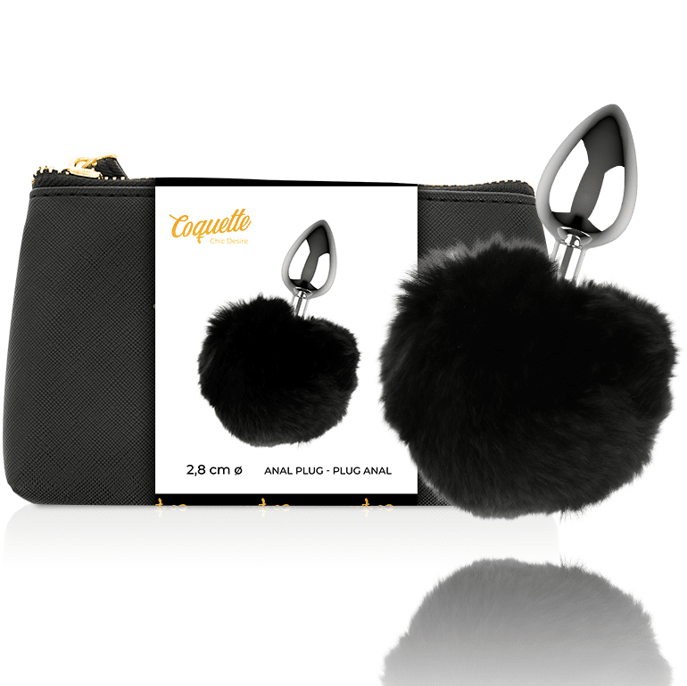 COQUETTE TOYS – PLUG ANAL METAL TAILLE L 2.8 X 4.1 CM